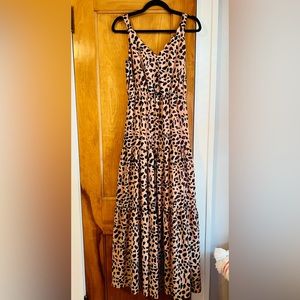 Melloday Maxi Tiered Dress NWT